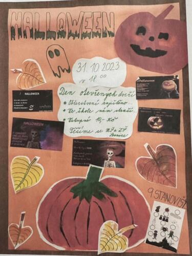 Halloween aneb ve škole v Lesnici straší